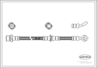 Brake Hose, CORTECO, OEM 26531AA041, Article number 1 9 0 3 3 0 4 0, SUBARU (108810)