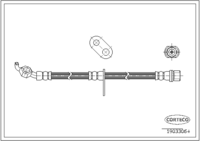 Brake Hose, CORTECO, OEM 9094702734, Article number 1 9 0 3 3 0 6 4, LEXUS (108831)