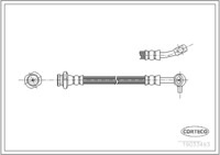 Brake Hose, CORTECO, OEM 4621097N06, Article number 1 9 0 3 3 4 9 3, NISSAN (108870)
