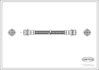 Brake Hose, CORTECO, OEM 0K30A43810A, Article number 1 9 0 3 3 5 2 5, KIA (108896)