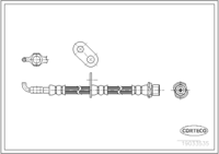 Brake Hose, CORTECO, OEM 9094702D50, Article number 1 9 0 3 3 5 3 5, LEXUS (108906)