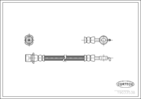 Brake Hose, CORTECO, OEM 9094702882, Article number 1 9 0 3 3 5 3 8, TOYOTA (108909)