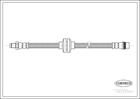 Brake Hose, CORTECO, OEM 8200129954, Article number 1 9 0 3 3 5 6 4, RENAULT (108935)