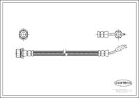 Rear Axle Brake Hose, CORTECO, OEM 90080-94178, Article number 1 9 0 3 3 5 7 7, TOYOTA