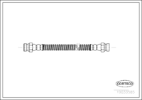 Brake Hose, CORTECO, OEM 58737-1C000, Article number 1 9 0 3 3 5 8 5, HYUNDAI (108956)