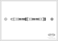 Brake Hose, CORTECO, OEM MR955329, Article number 1 9 0 3 3 5 8 8, MITSUBISHI (108959)