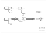 Brake Hose, CORTECO, OEM 7111984, Article number 1 9 0 3 3 5 9 6, FORD (108967)