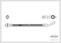 Brake Hose, CORTECO, OEM 8D0611775F, Article number 1 9 0 3 3 5 9 8, VAG (108969)
