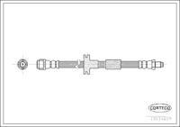 Brake Hose, CORTECO, OEM A2024200148, Article number 1 9 0 3 4 2 5 9, MERCEDES-BENZ (109108)