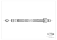 Brake Hose, CORTECO, OEM A2204200048, Article number 1 9 0 3 4 2 6 0, MERCEDES-BENZ (109109)