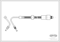 Brake Hose, CORTECO, OEM 8200058949, Article number 1 9 0 3 4 2 6 5, RENAULT (109113)
