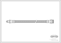 Brake Hose, CORTECO, OEM 55700975, Article number 1 9 0 3 4 3 4 2, FIAT (109141)