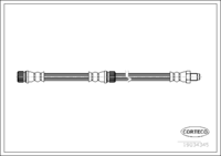 Brake Hose, CORTECO, OEM MR955329, Article number 1 9 0 3 4 3 4 5, MITSUBISHI (109144)