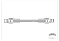 Brake Hose, CORTECO, OEM 4614200748, Article number 1 9 0 3 4 6 3 9, MERCEDES-BENZ (109166)