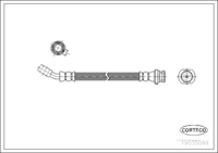 Brake Hose, CORTECO, OEM 46210-5F201, Article number 1 9 0 3 5 0 5 1, NISSAN (109312)