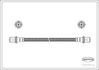 Brake Hose, CORTECO, OEM 90049-22090, Article number 1 9 0 3 5 0 5 6, DAIHATSU (109317)