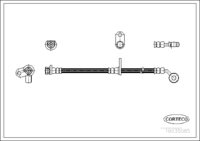 สายเบรค CORTECO OEM 01464S30N20 หมายเลขสินค้า 1 9 0 3 5 0 8 5, HONDA (109346)