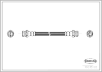 สายเบรค CORTECO, OEM MR129784, หมายเลขสินค้า 1 9 0 3 5 1 0 2, MITSUBISHI (109363)