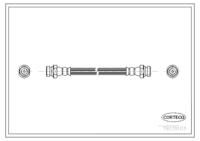Brake Hose, CORTECO, OEM MR129771, Article number 1 9 0 3 5 1 0 3, MITSUBISHI (109364)