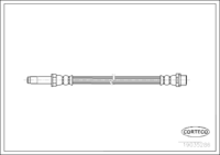 Brake Hose, CORTECO, OEM 9064280935, Article number 1 9 0 3 5 2 8 6, MERCEDES-BENZ (109513)