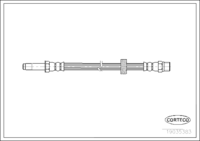 Brake Hose, CORTECO, OEM 30524255, Article number 1 9 0 3 5 3 8 3, VOLVO (109553)