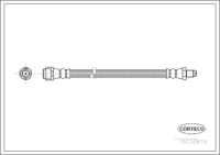 Brake Hose, CORTECO, OEM 1694280035, Article number 1 9 0 3 5 8 7 4, MERCEDES-BENZ (109617)