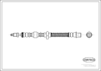 สายเบรค, CORTECO, OEM 48100000000, หมายเลขสินค้า 1 9 0 3 5 8 8 2, PEUGEOT (109624)