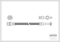 Brake Hose, CORTECO, OEM 90947-02C41, Article number 1 9 0 3 5 8 9 5, LEXUS (109629)