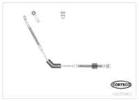 สายเบรค CORTECO OEM LR017421 หมายเลขสินค้า 1 9 0 3 5 9 6 2, LAND ROVER (109642)