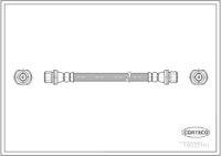 สายเบรค CORTECO, OEM 90947W2009, หมายเลขสินค้า 1 9 0 3 6 1 3 1, TOYOTA (ตำแหน่งติดตั้ง: เพลาล้อหลังขวา, ความยาว [มม.]: 271)