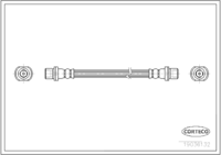 Lexus Brake Hose, CORTECO, OEM 90947W2010, Article number 1 9 0 3 6 1 3 2