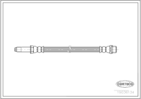 Brake Hose, CORTECO, OEM 2E0611707C, Article number 1 9 0 3 6 1 3 4, VW (109781)