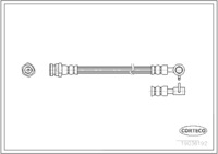Brake Hose, CORTECO, OEM N06743810, Article number 1 9 0 3 6 1 9 2, MAZDA (109796)