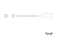 Brake Hose, CORTECO, OEM 46210-32G10, Article number 1 9 0 3 6 2 5 6, NISSAN (109814)