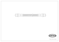Brake Hose, CORTECO, OEM 34321160240, Article number 1 9 0 3 6 3 4 2, BMW (109847)