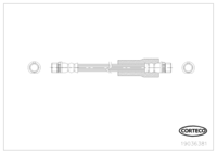 Brake Hose, CORTECO, OEM , Article number 1 9 0 3 6 3 8 1,  (109866)