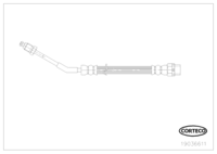 Brake Hose, CORTECO, OEM 34306774341, Article number 1 9 0 3 6 6 1 1, BMW (109932)