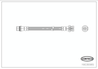 Brake Hose, CORTECO, OEM 462104088R, Article number 1 9 0 3 6 9 8 5, RENAULT (110107)