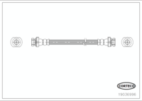 สายเบรค CORTECO OEM 46210JD600 หมายเลขสินค้า 1 9 0 3 6 9 9 6, NISSAN (110118)
