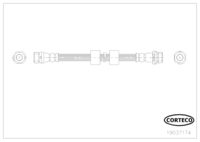 สายเบรค CORTECO OEM 1514244 หมายเลขสินค้า 1 9 0 3 7 1 7 4, FORD (110154)