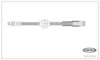 Brake Hose, CORTECO, OEM 51805325, Article number 1 9 0 3 7 2 6 2, ALFA ROMEO (110197)
