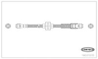 Brake Hose, CORTECO, OEM A2114200748, Article number 1 9 0 3 7 2 7 0, MERCEDES-BENZ (110205)