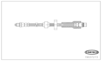 Brake Hose, CORTECO, OEM , Article number 1 9 0 3 7 2 7 3,  (110208)