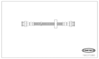 Brake Hose, CORTECO, OEM 51810448, Article number 1 9 0 3 7 2 8 0, FIAT (110215)