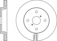 จานโรเตอร์, NIBK, 562452B, RN1437V, BENDIX EUR (018937)