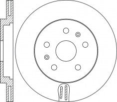 Rotor Disc, NIBK, 4E0 615 601 L, RN1902V, VAG (009712)