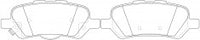 NIBK, Brake Pad, D1402-8510, PN21002, FMSI