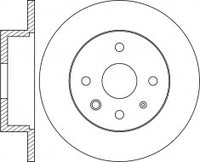Rotor Disc, NIBK, 5561186Z00, RN1325, CHEVROLET (016831)