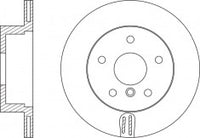 Rotor Disc, NIBK, 34 21 6 793 247, RN1593V, BMW (016708)