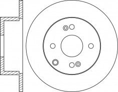 Rotor Disc, NIBK, 58411-1C800, RN1778, HYUNDAI (017409)